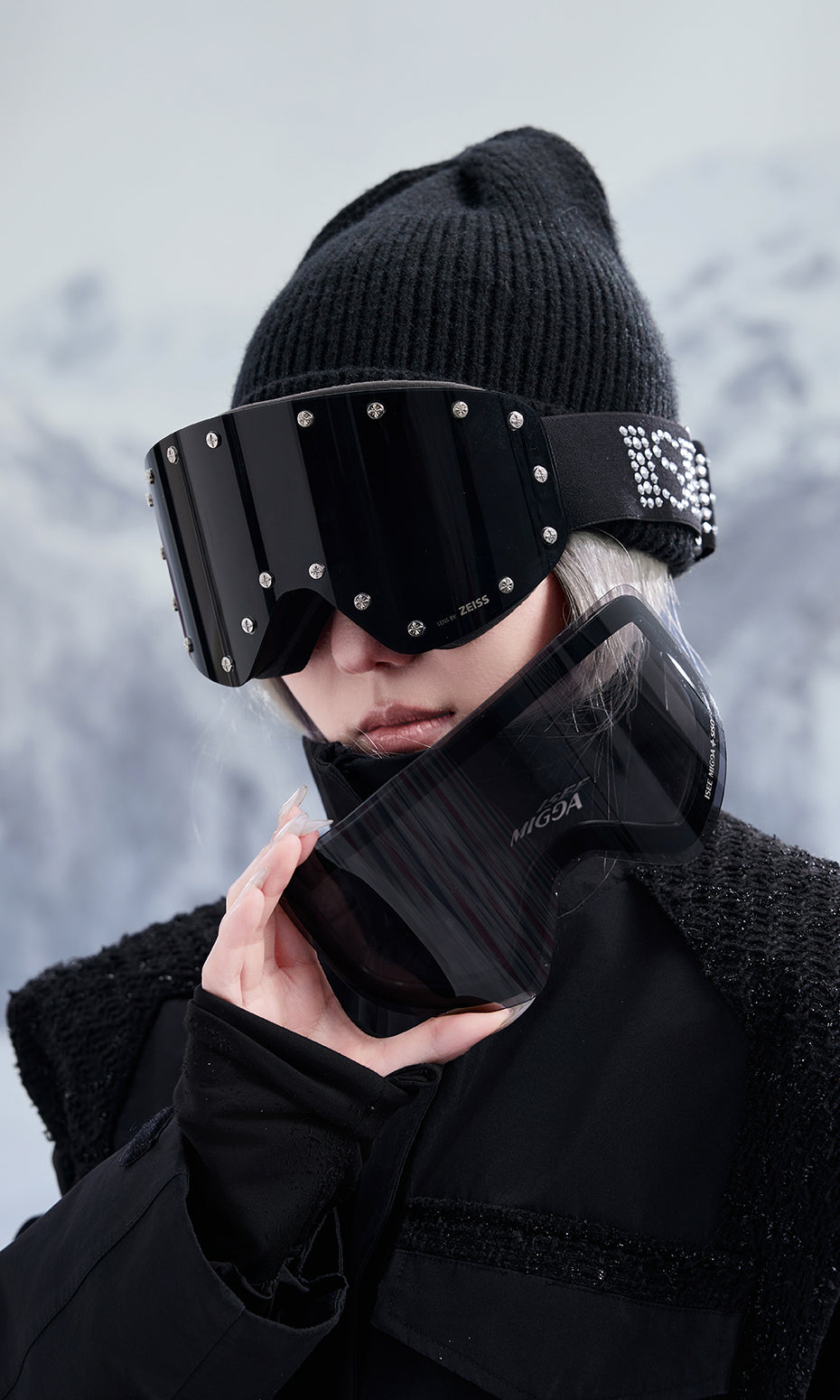 zeiss snowboard goggles ISEE MIGGA Zeiss Rivet Snow Goggles – ISEEMIGGA
