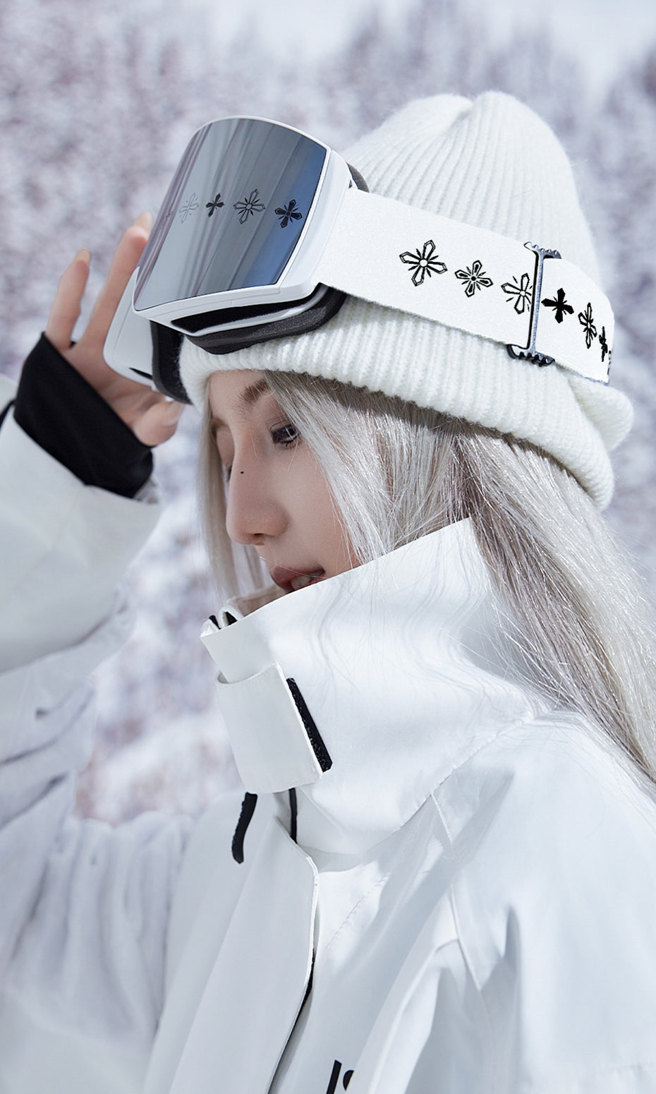 ISEE MIGGA Laser Printed Snow Goggles