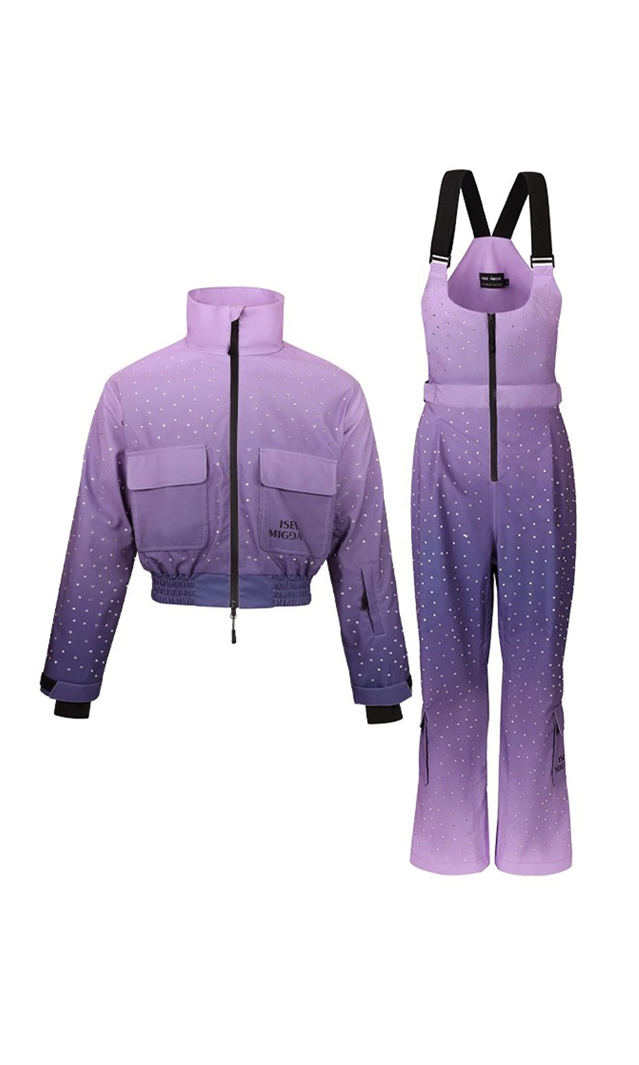ISEE MIGGA Gradient Diamond Ski Suit