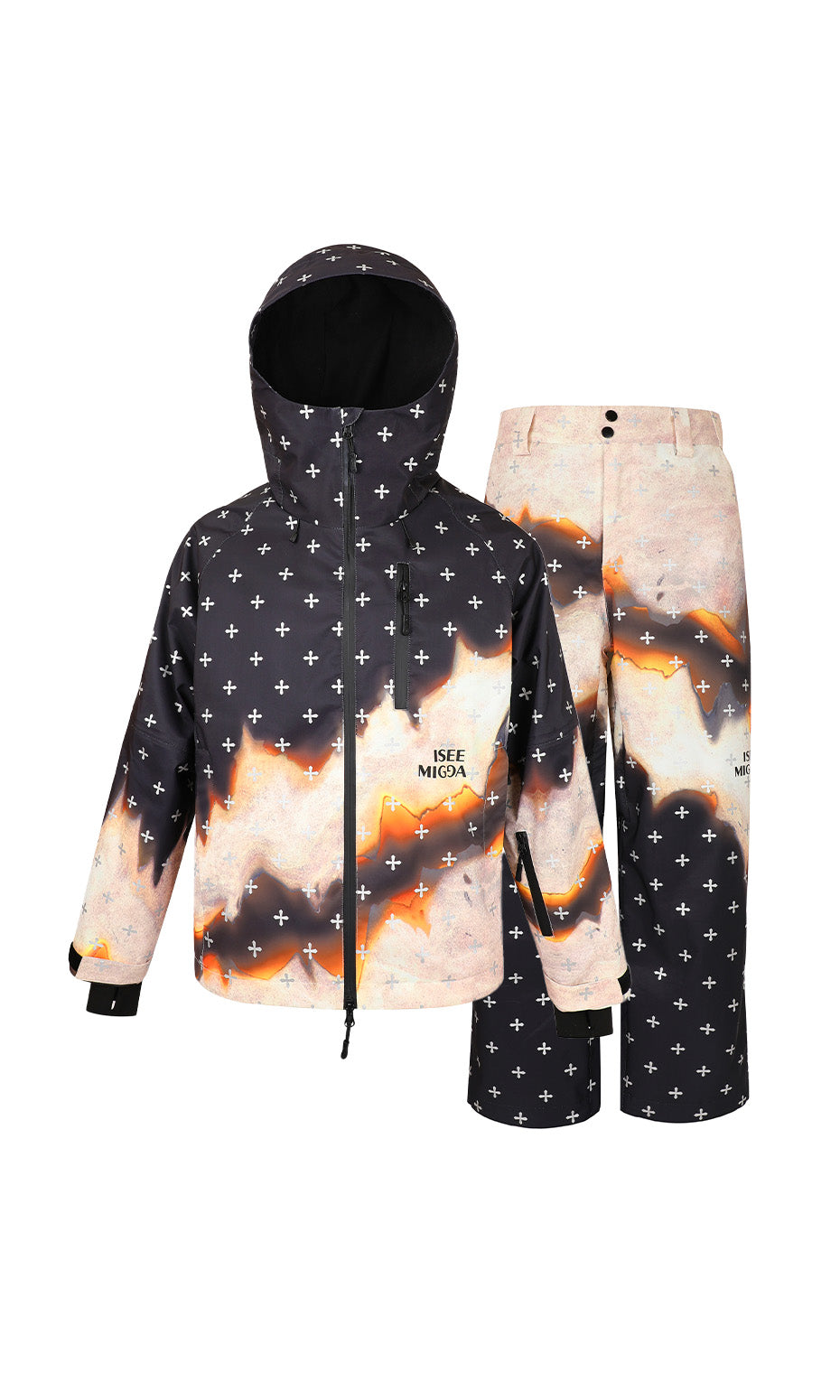 ISEE MIGGA Burning Embers Ski Suit