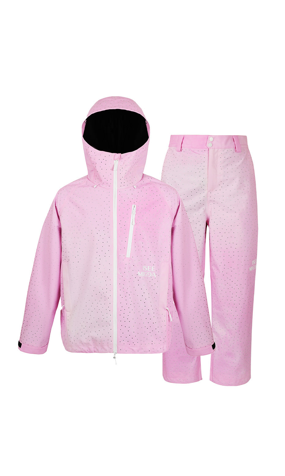 ISEE MIGGA Children's Barbie Ski Suit with Diamonds
