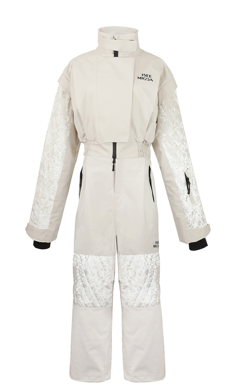 ISEE MIGGA Velvet Quilted Ski Suit