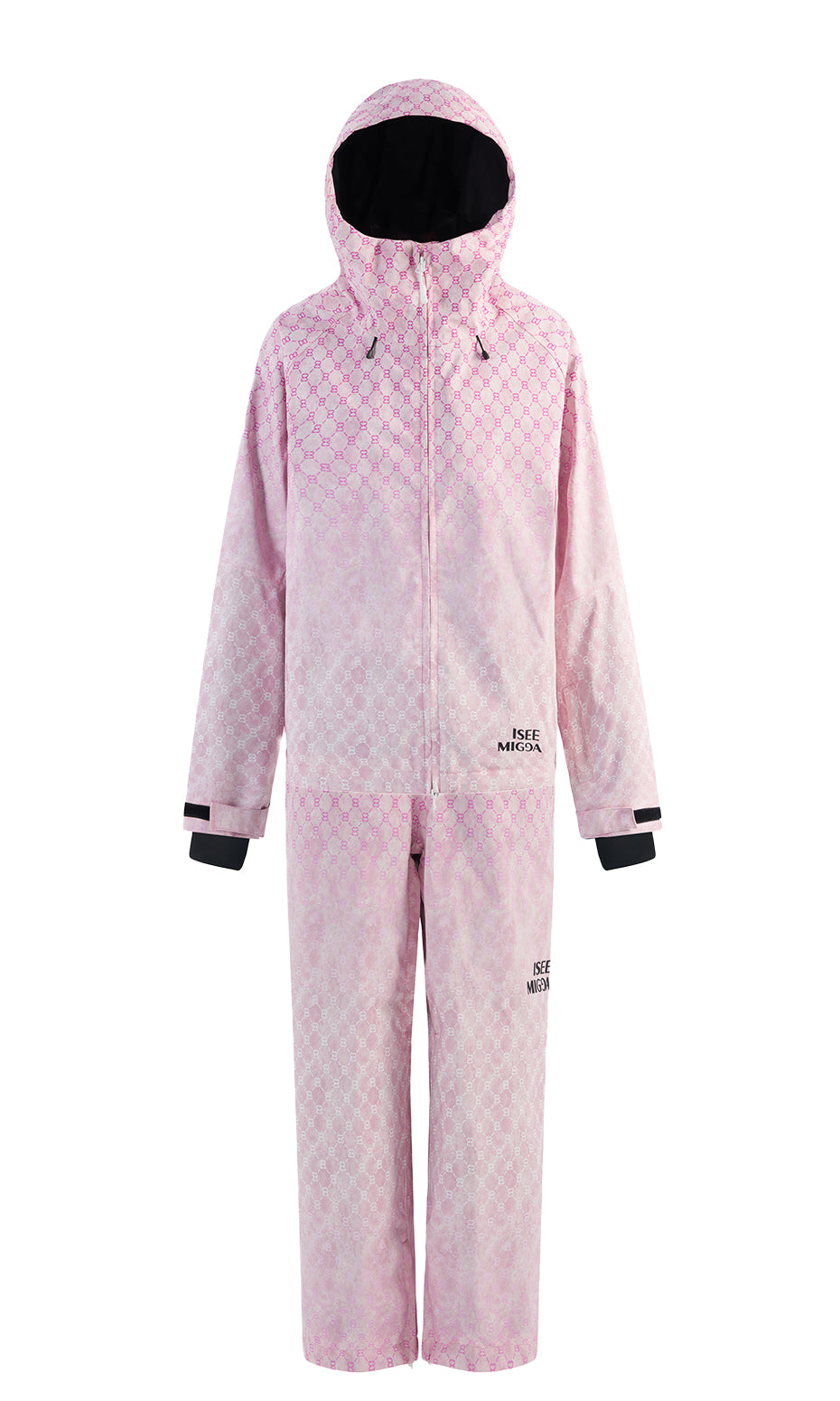 ISEE MIGGA Pink Floral Ski Suit