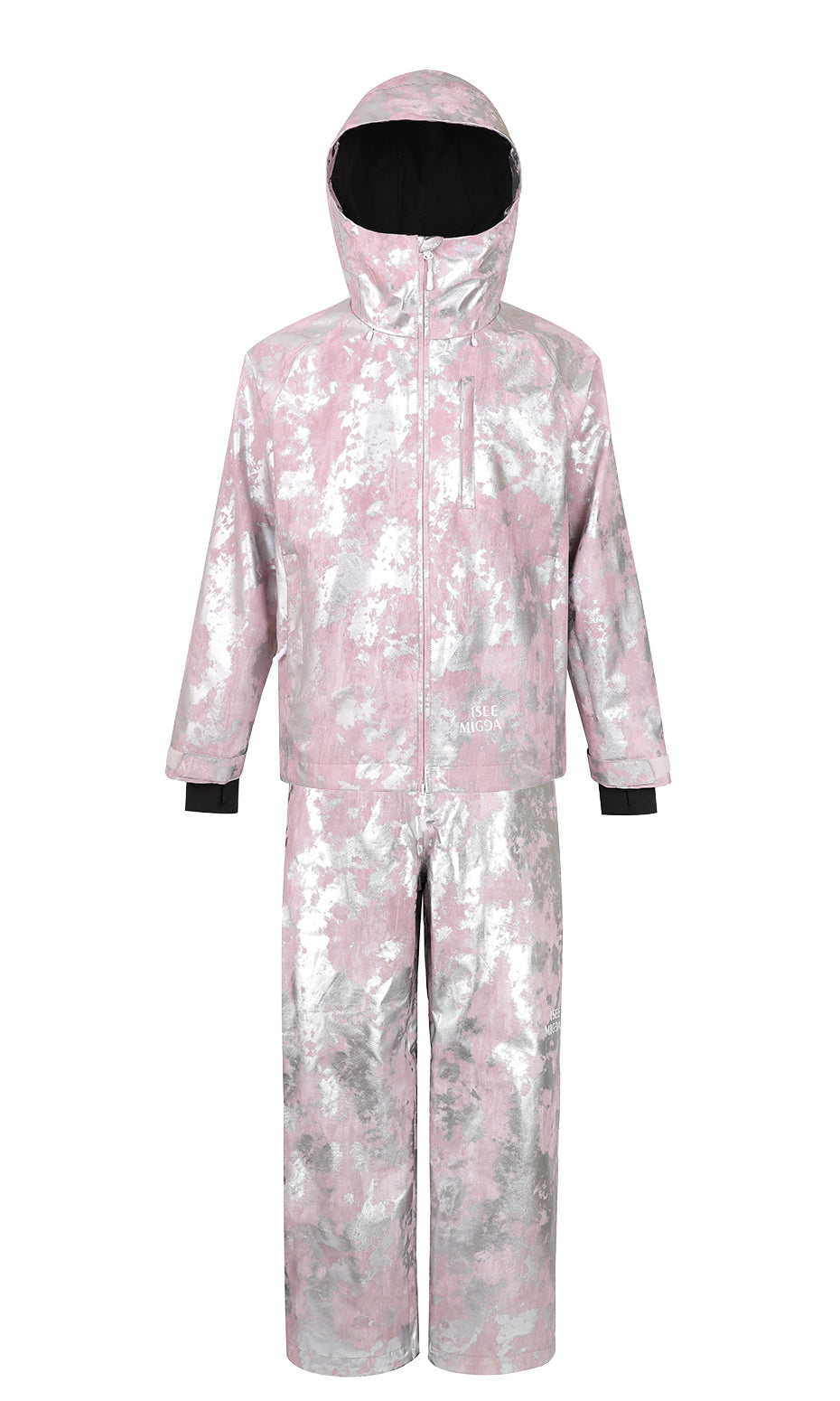 ISEE MIGGA Silver Powder Warrior Ski Suit