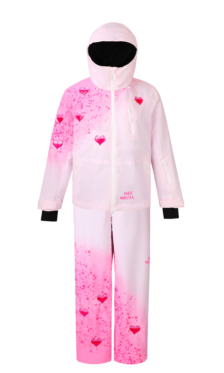 ISEE MIGGA Fluid Heart Ski Suit