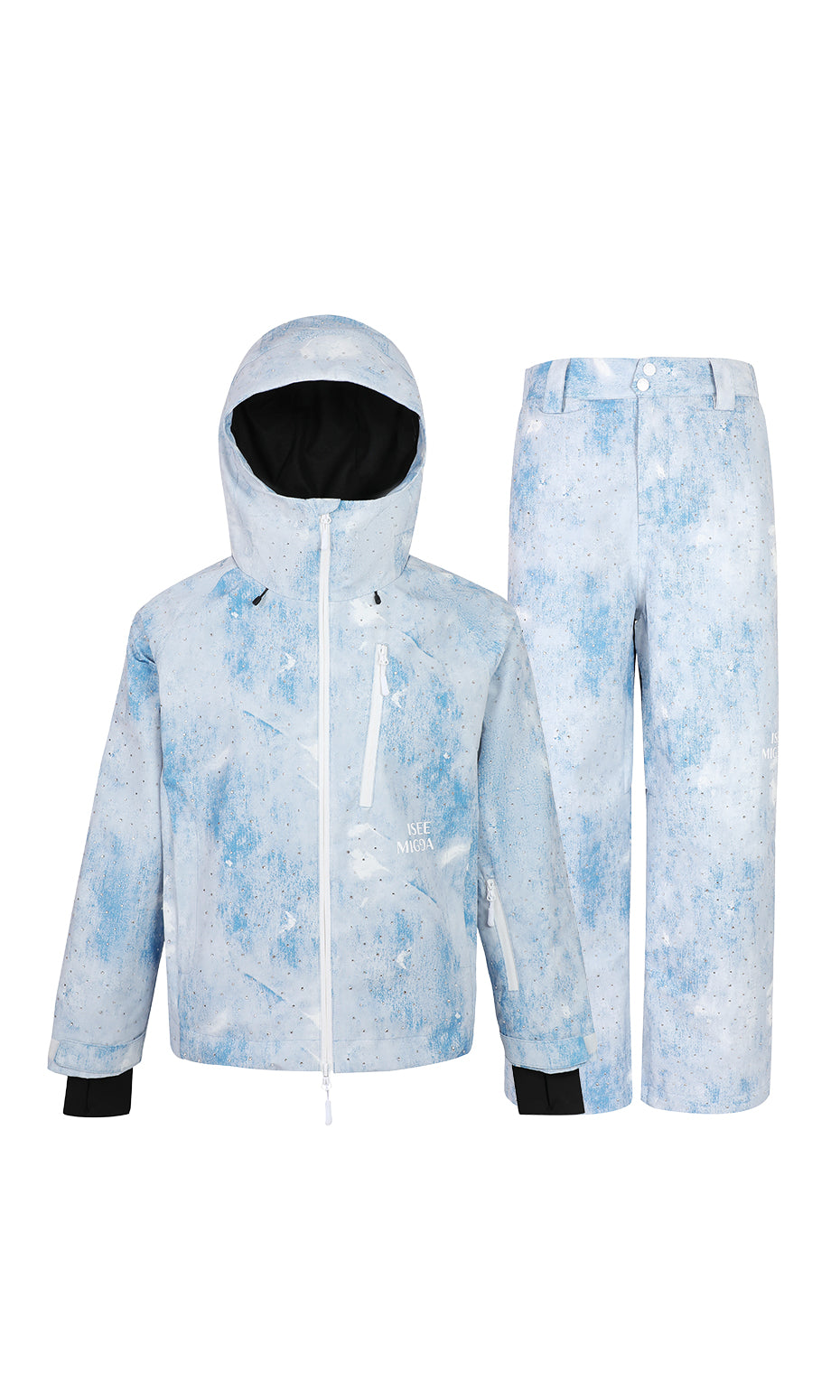 ISEE MIGGA Diamond Denim Ski Suit