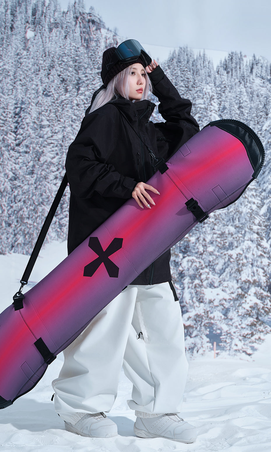 IseeMigga Snowboard Reisevesker