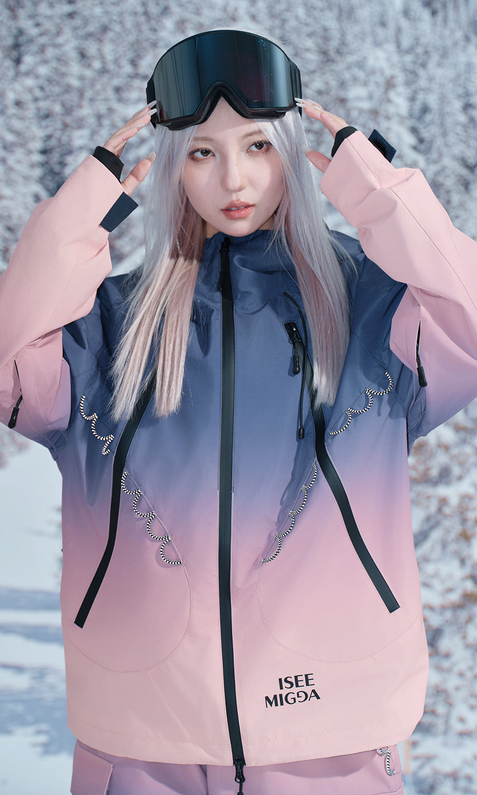 ISEE MIGGA Fire Cloud Ski Suit