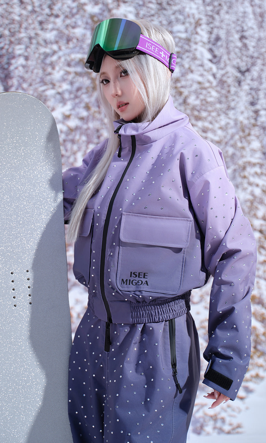 ISEE MIGGA Gradient Diamond Ski Suit