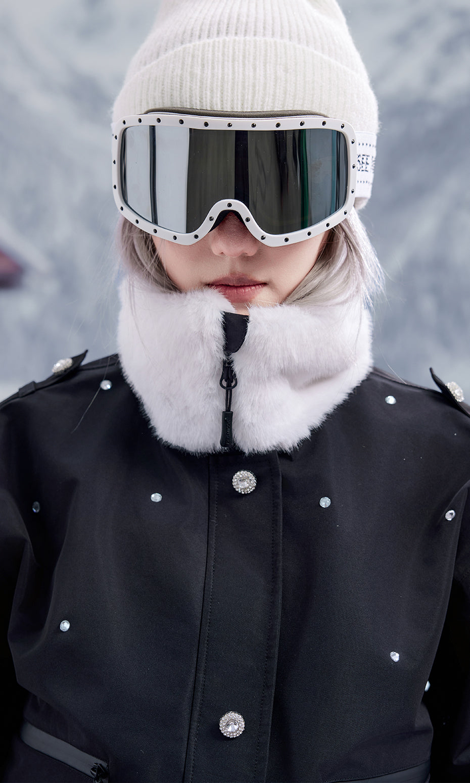 Diamant snøbriller