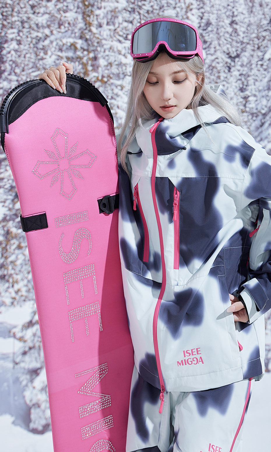 ISEE MIGGA Snowboard Travel Bags with Diamond