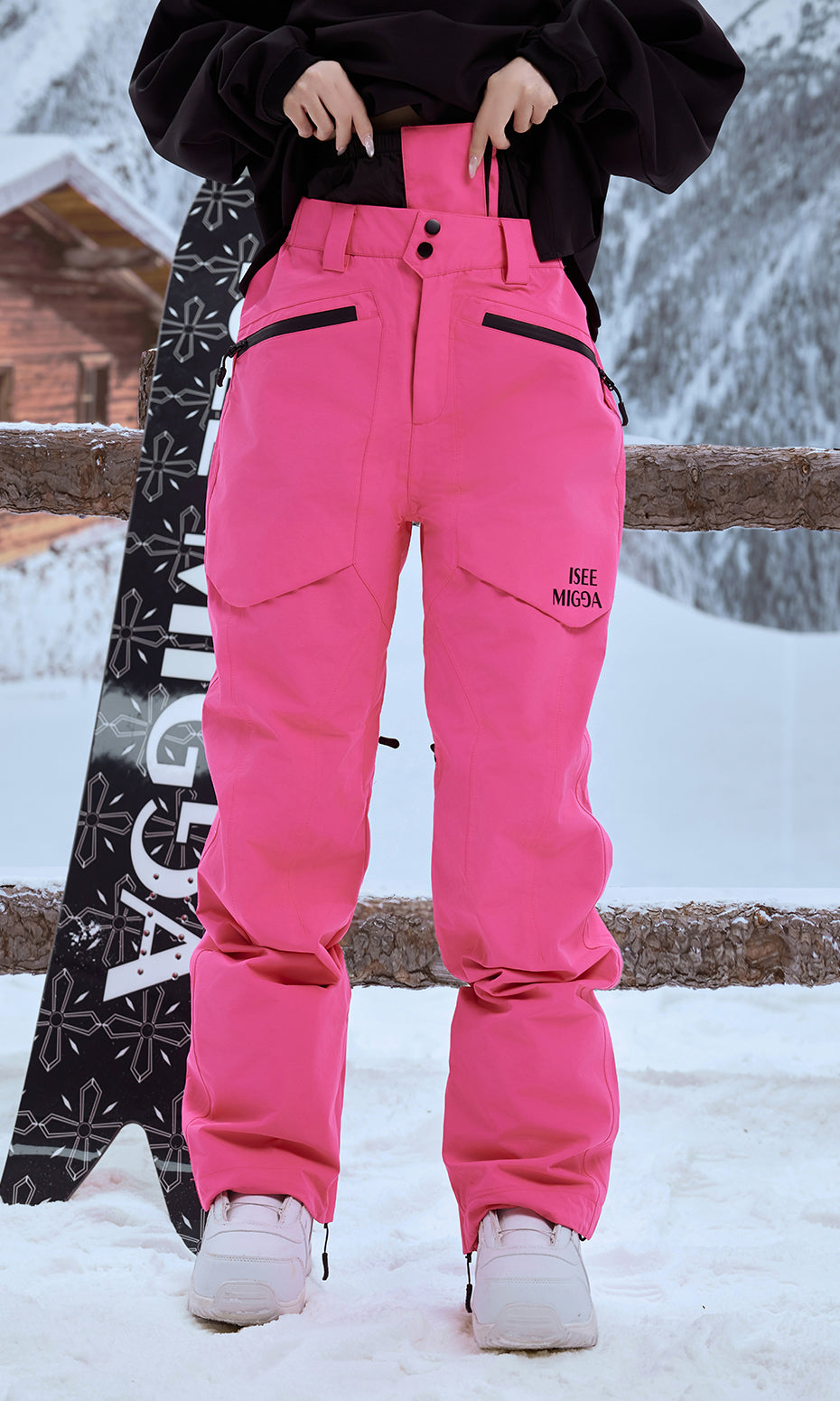 ISEE MIGGA Electric Rose Basic Ski Pants