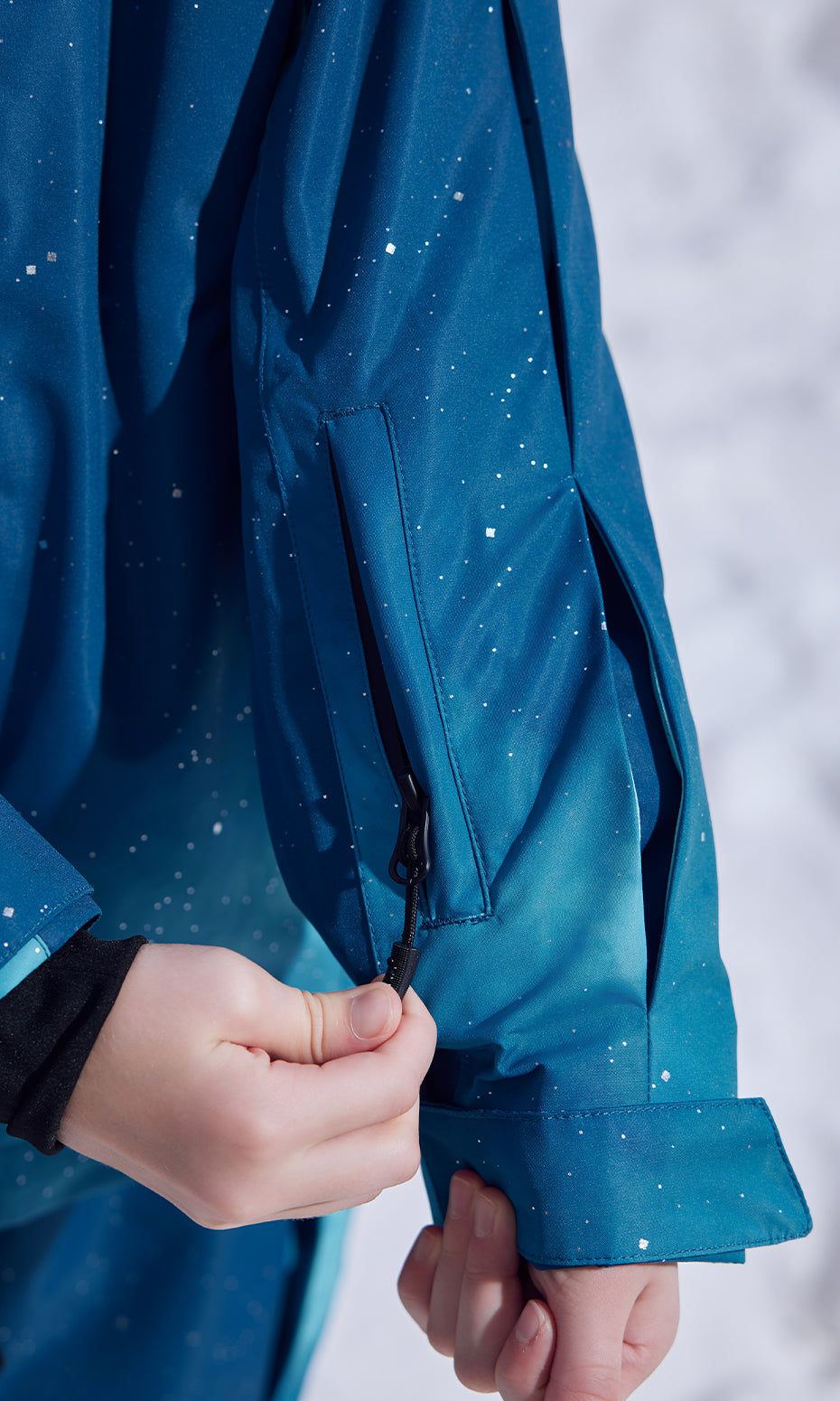ISEE MIGGA Children's Undersea Starry Sky Ski Suit