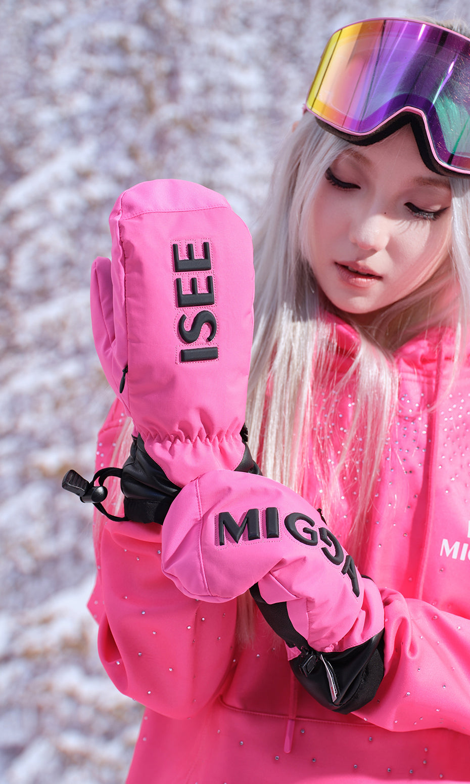 ISEE MIGGA 3D Logo Gloves