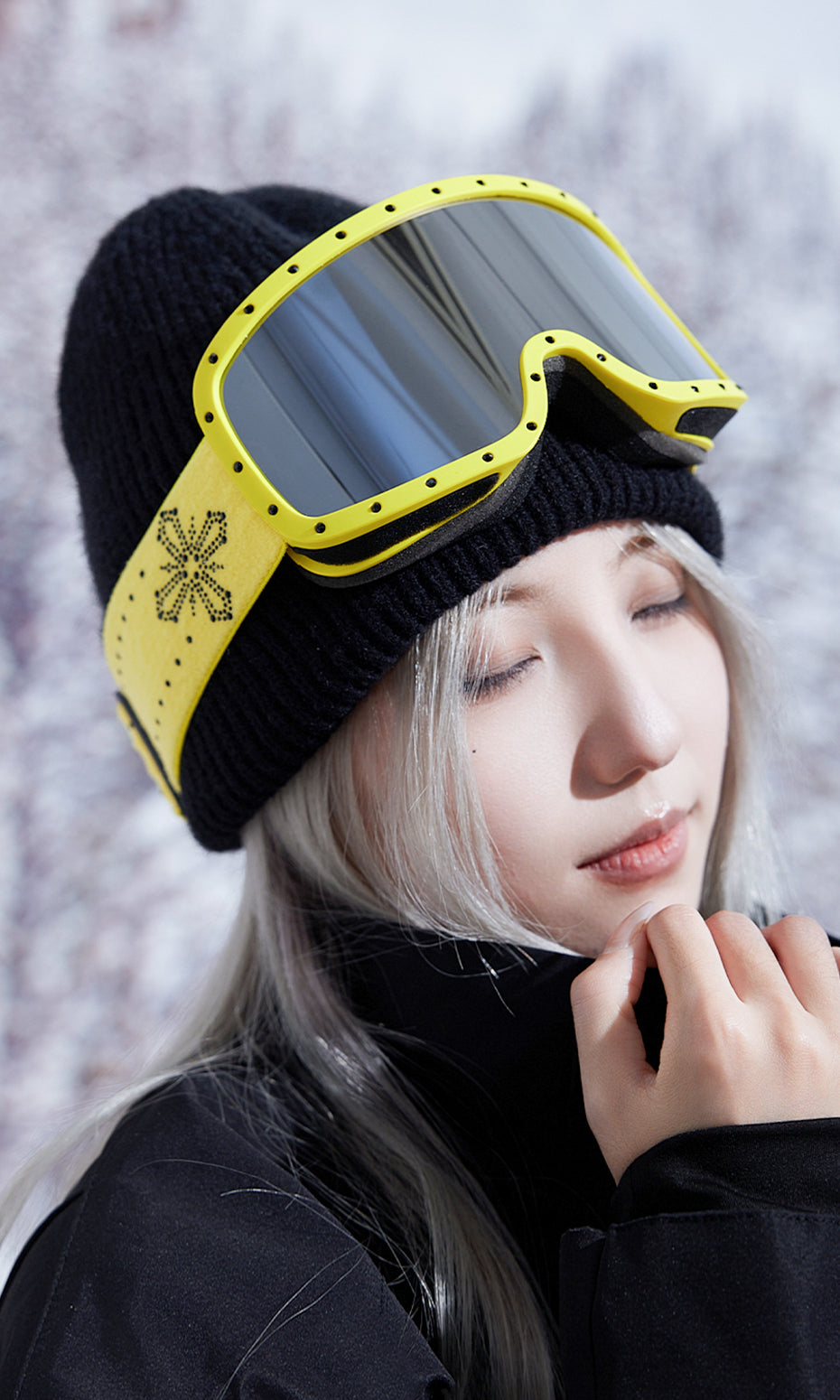 Diamant snøbriller