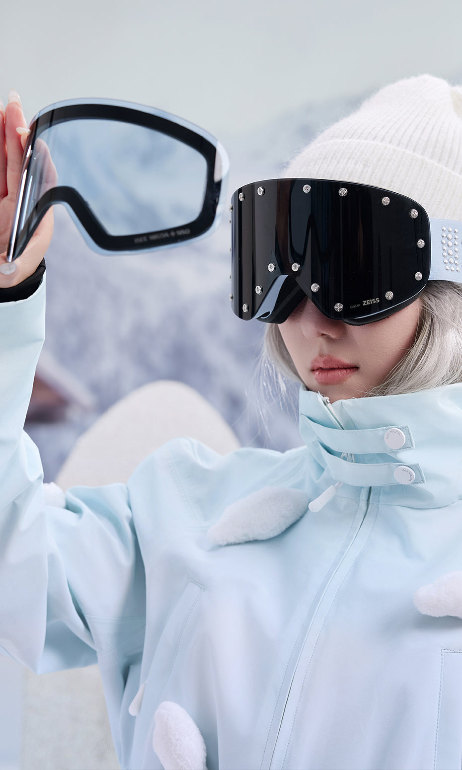 Zeiss rivet snøbriller