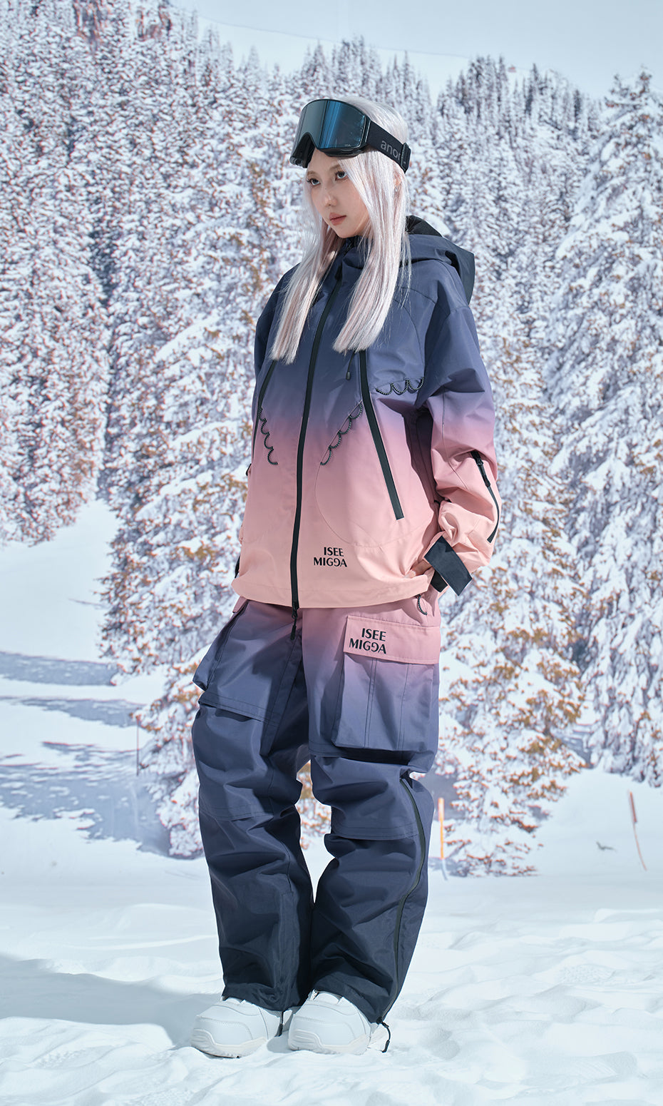 ISEE MIGGA Fire Cloud Ski Suit