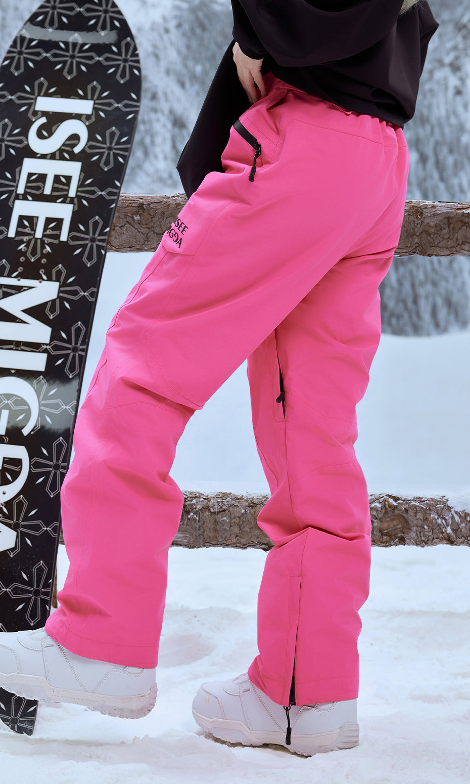 ISEE MIGGA Electric Rose Basic Ski Pants