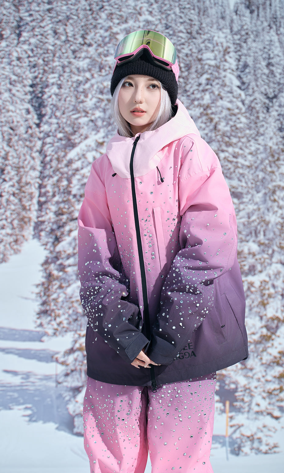 ISEE MIGGA Mystery of the Rose Ski Suit