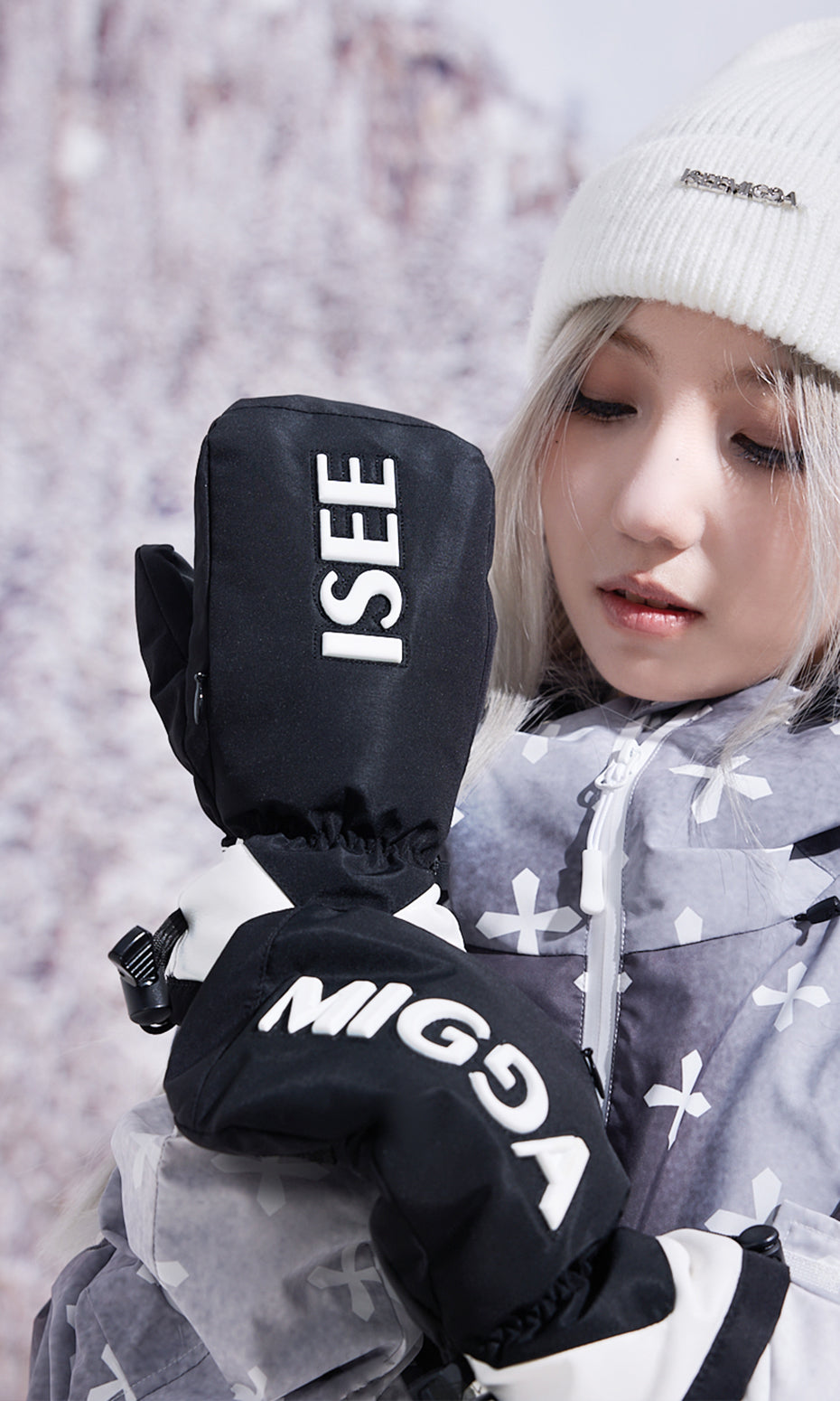ISEE MIGGA 3D Logo Gloves