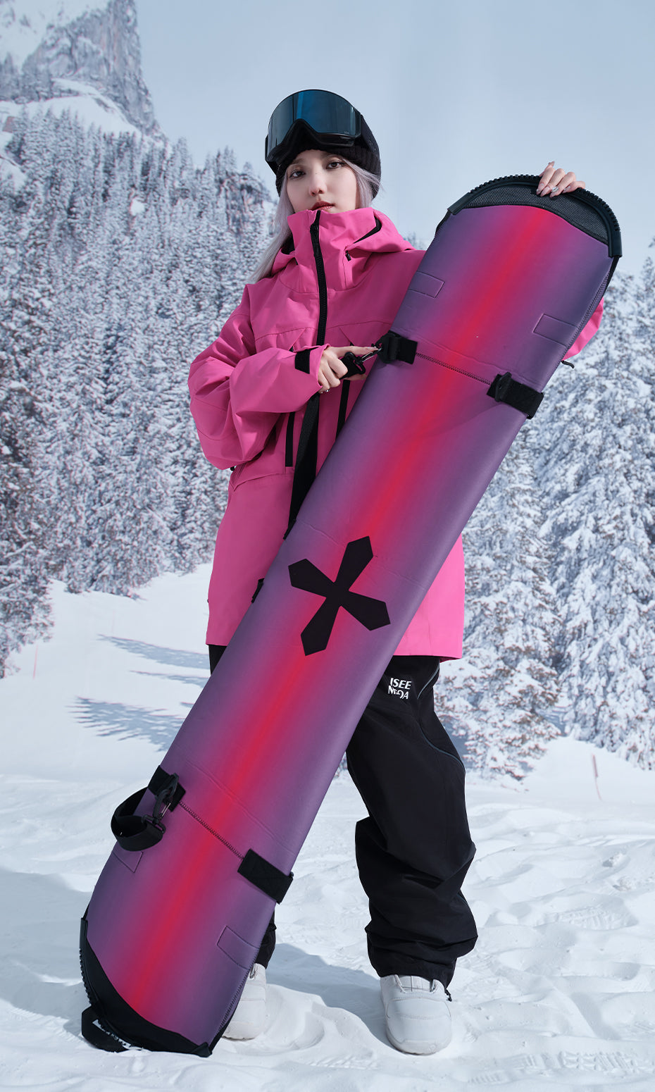 IseeMigga Snowboard Reisevesker