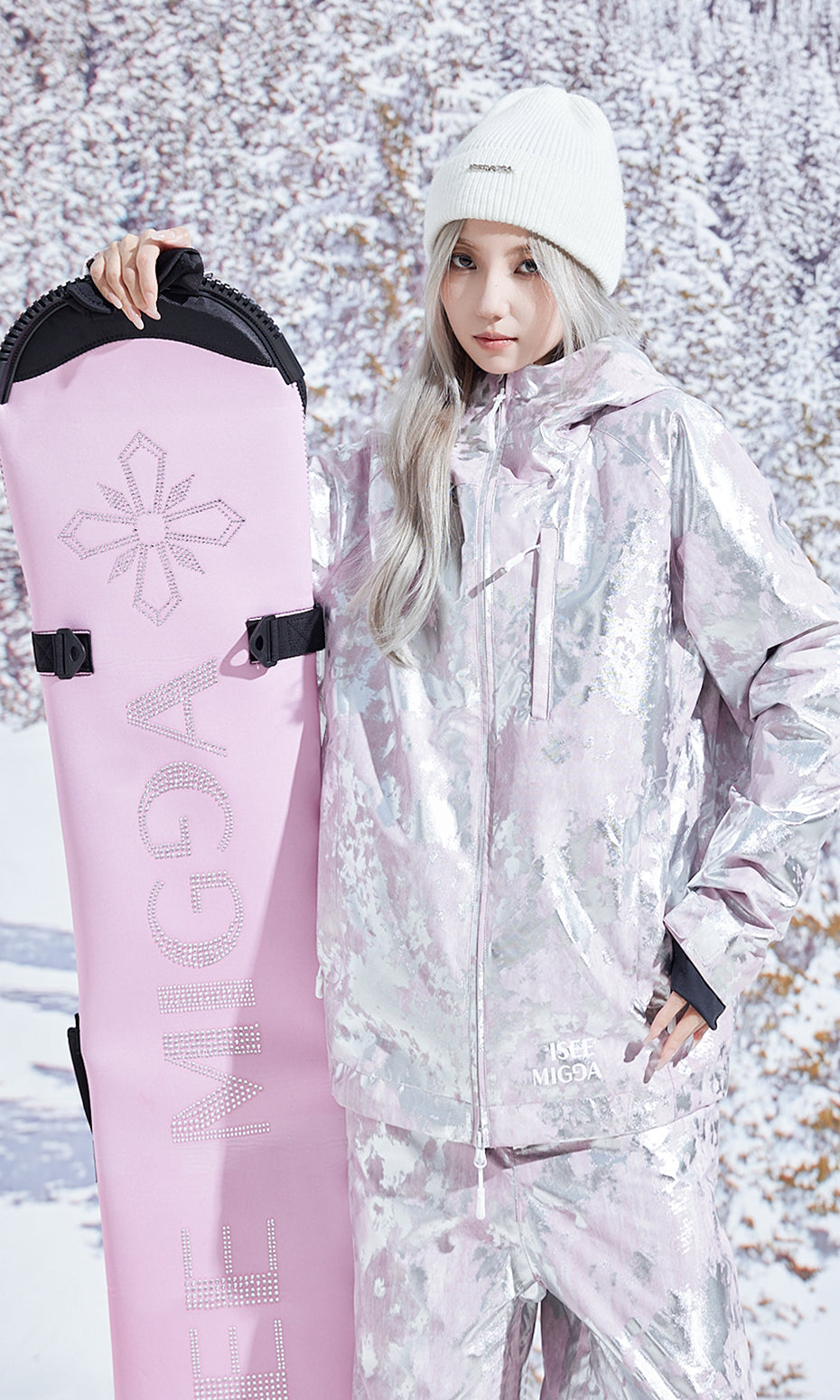 ISEE MIGGA Snowboard Travel Bags with Diamond