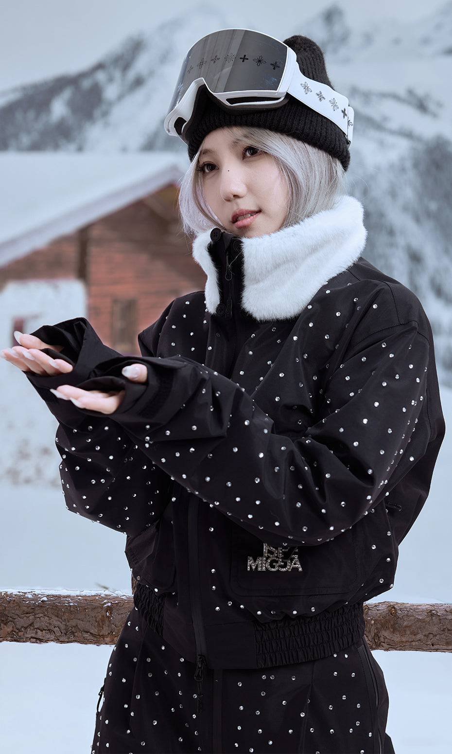 ISEE MIGGA Snowy Night Fairy Ski Suit