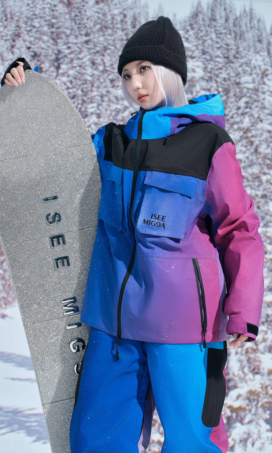 ISEE MIGGA オーロラ スキースーツ – ISEEMIGGA