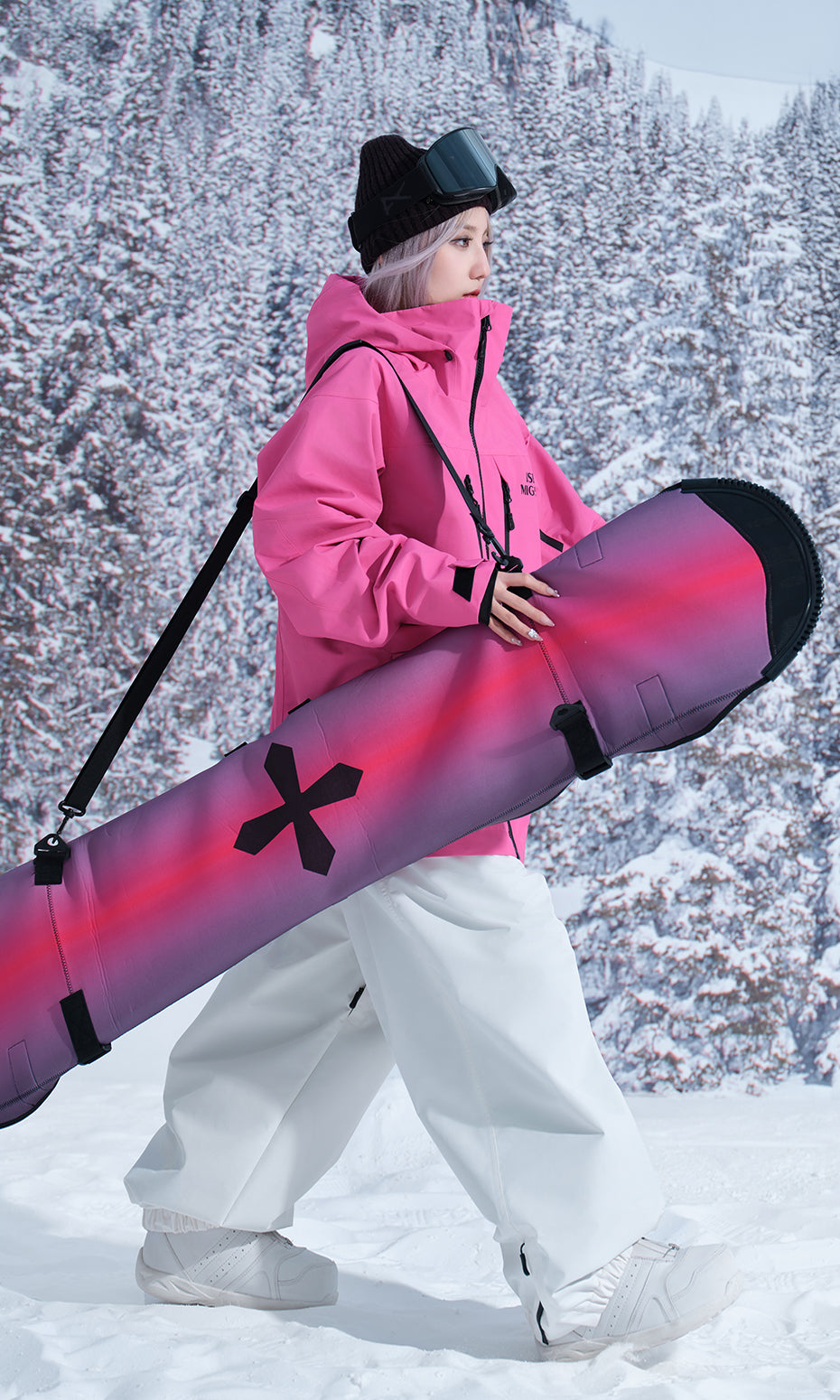 IseeMigga Snowboard Reisevesker