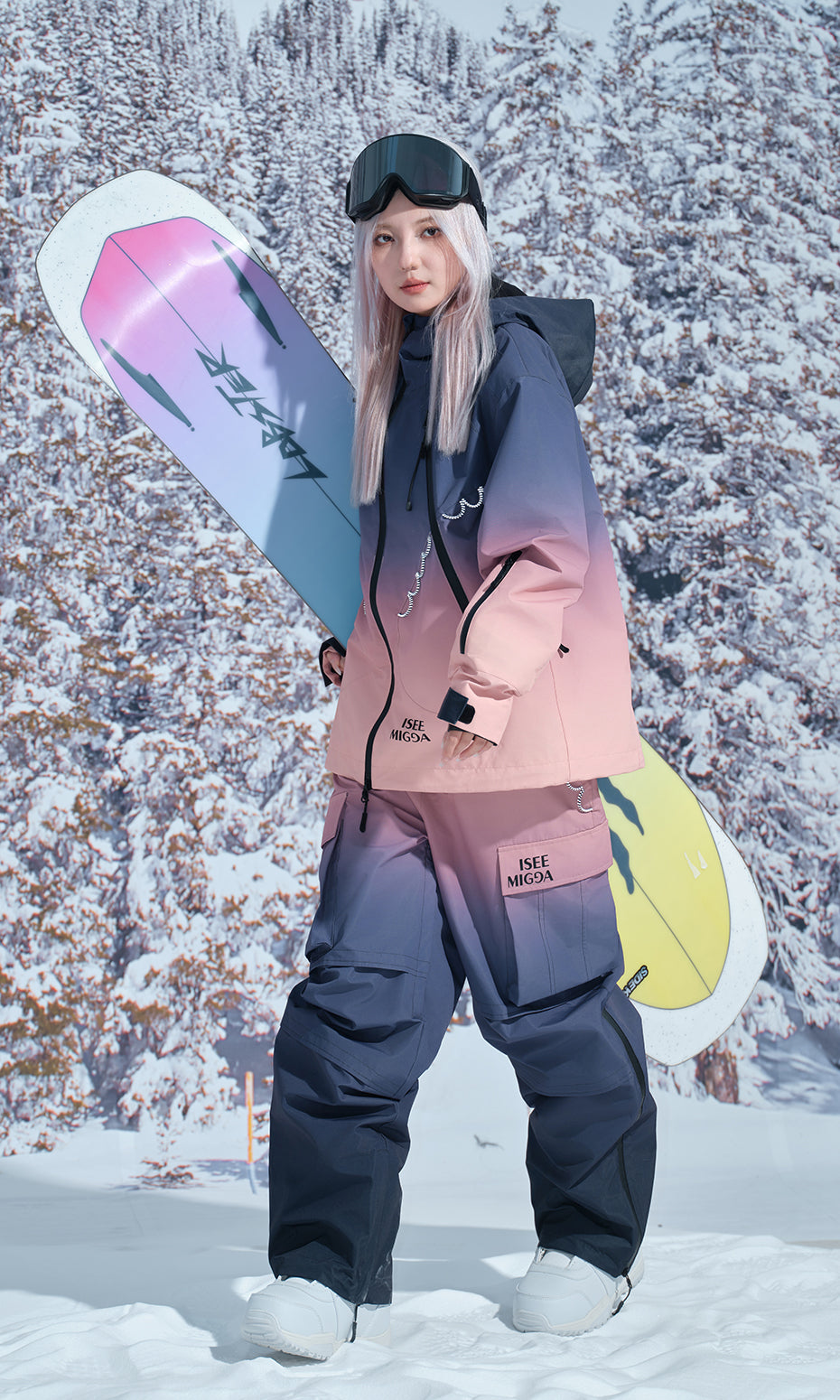 ISEE MIGGA Fire Cloud Ski Suit