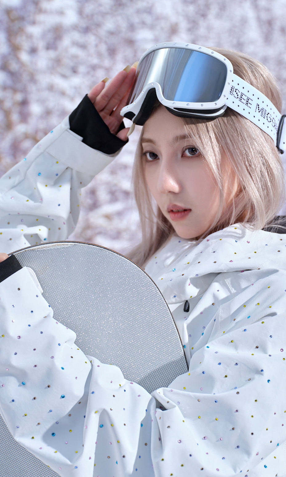 Diamant snøbriller