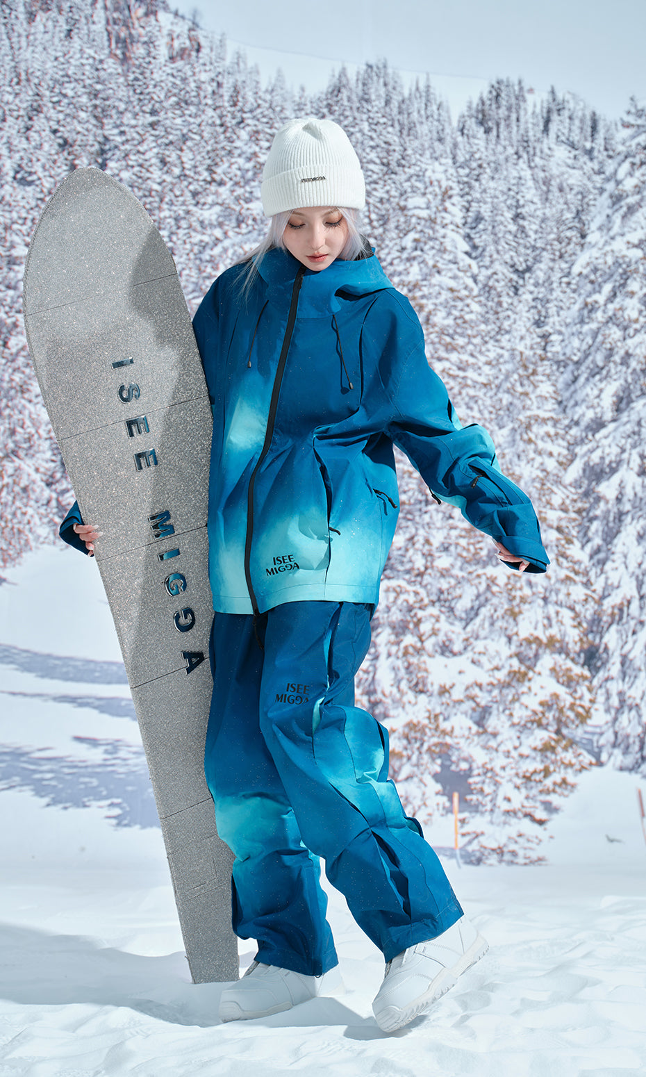 ISEE MIGGA Undersea Starry Sky Ski Suit