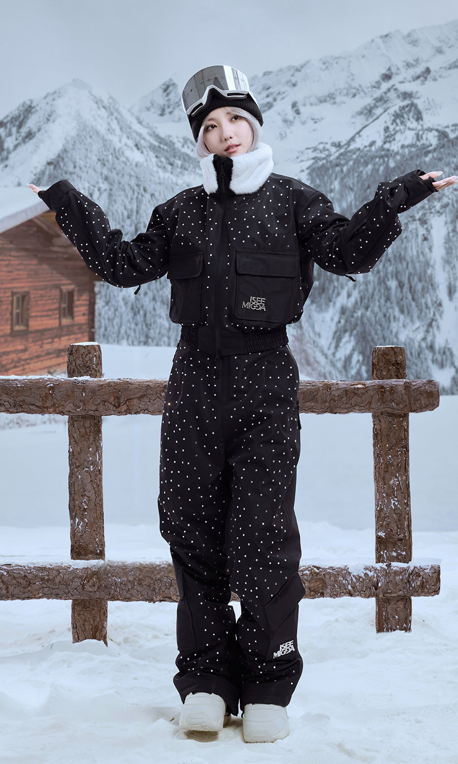 ISEE MIGGA Snowy Night Fairy Ski Suit