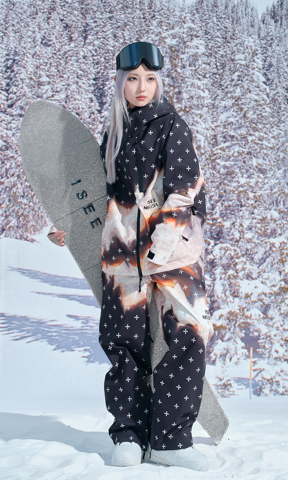 ISEE MIGGA Burning Embers Ski Suit