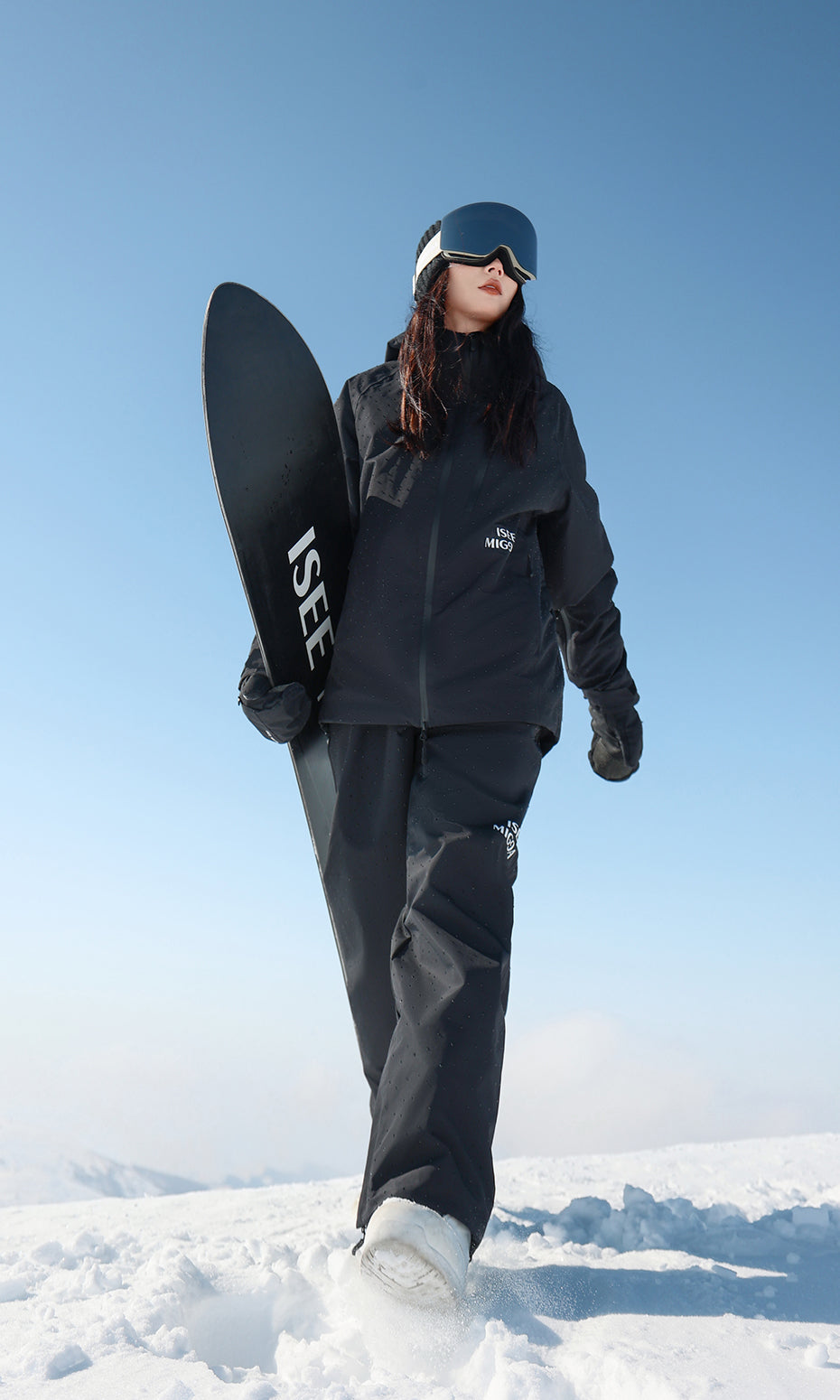 ISEE MIGGA Diamond Black Warrior Ski Suit