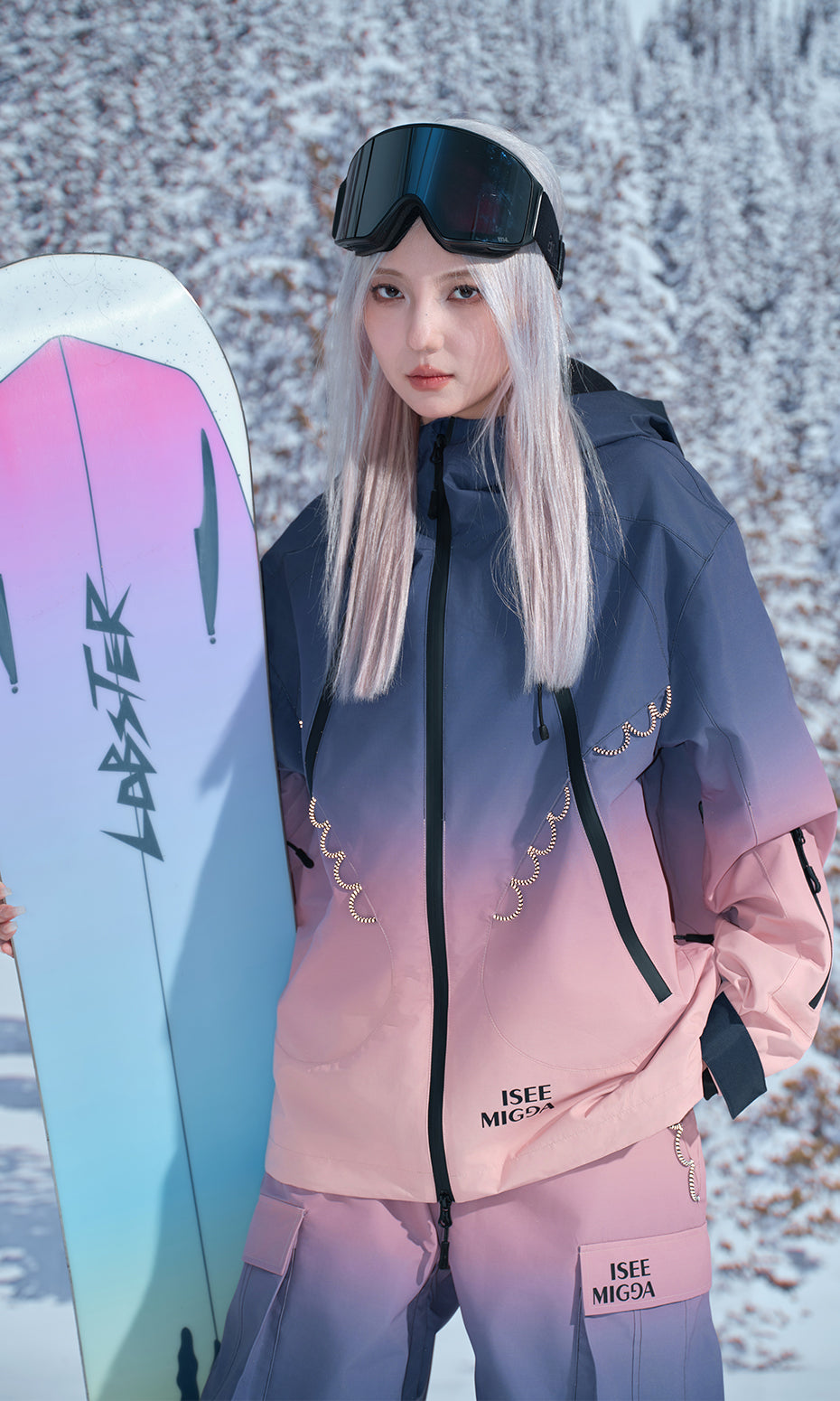 ISEE MIGGA Fire Cloud Ski Suit