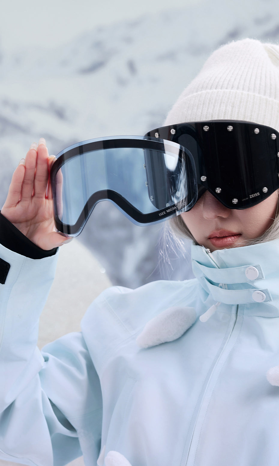 Zeiss rivet snøbriller