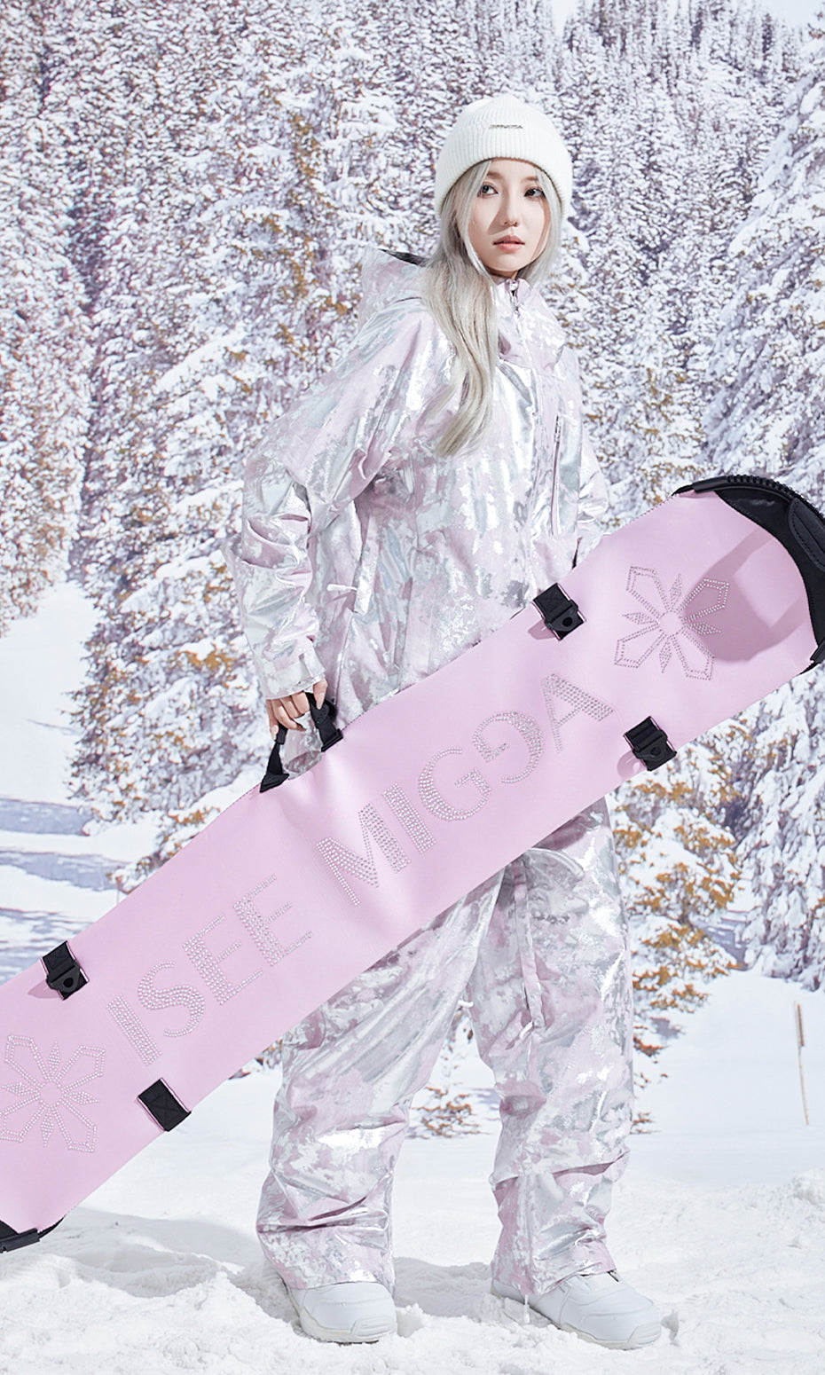 ISEE MIGGA Snowboard Travel Bags with Diamond