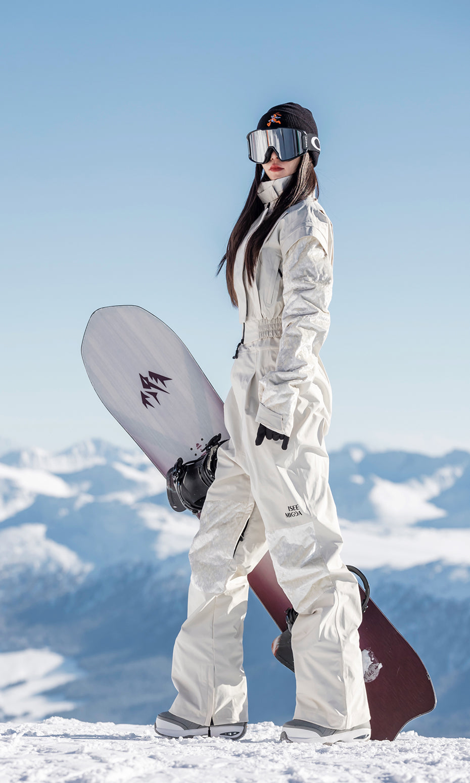 ISEE MIGGA Velvet Quilted Ski Suit