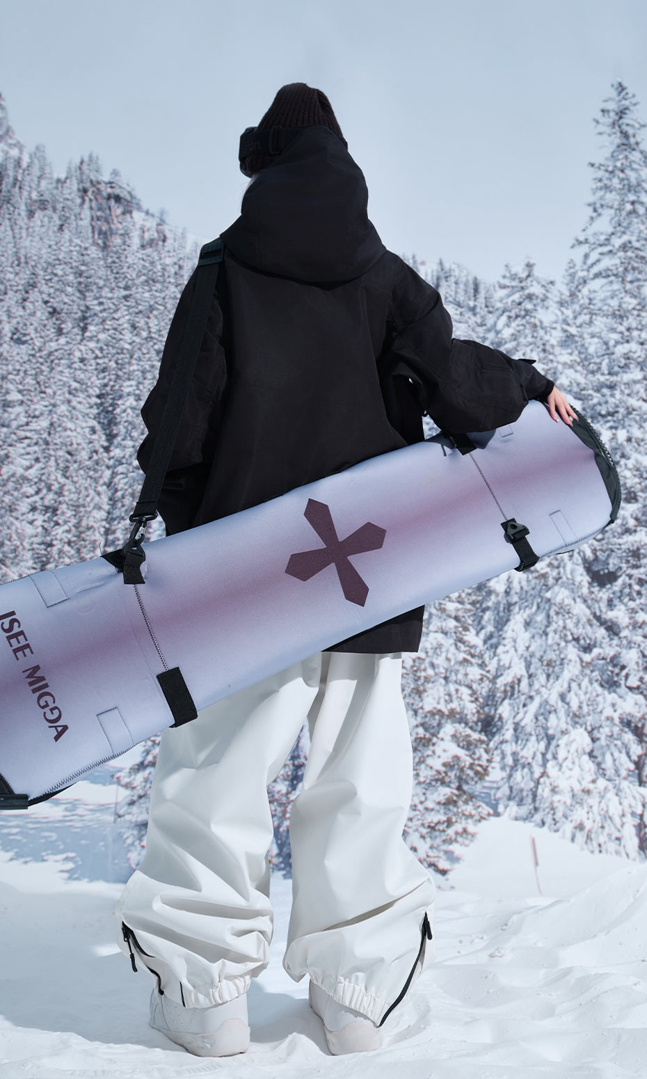 IseeMigga Snowboard Reisevesker