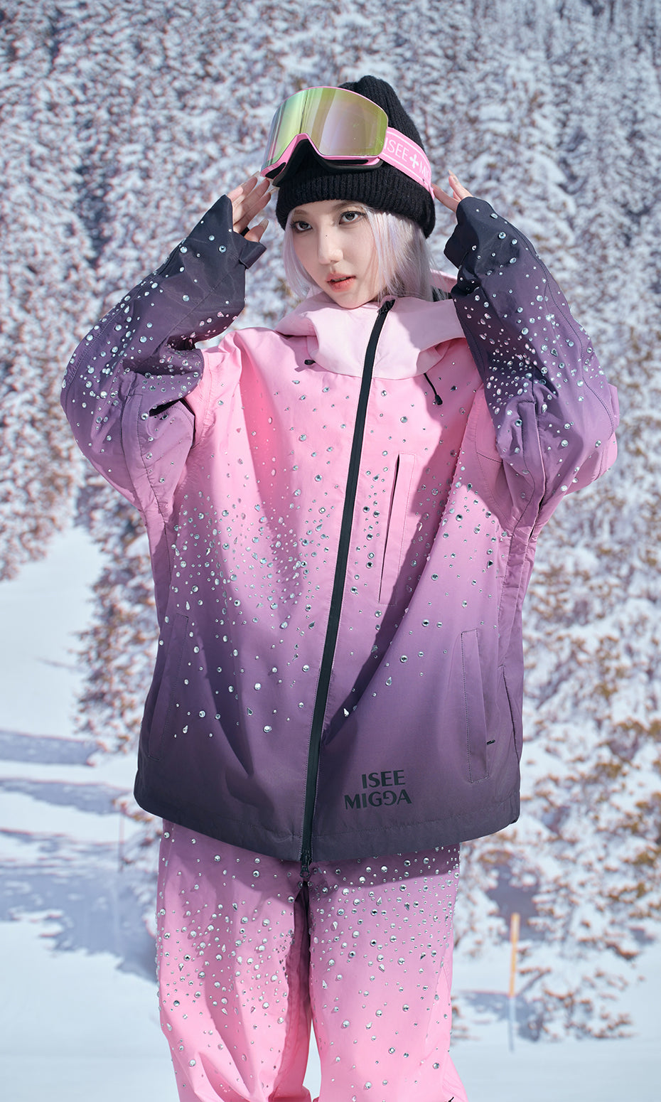 ISEE MIGGA Mystery of the Rose Ski Suit