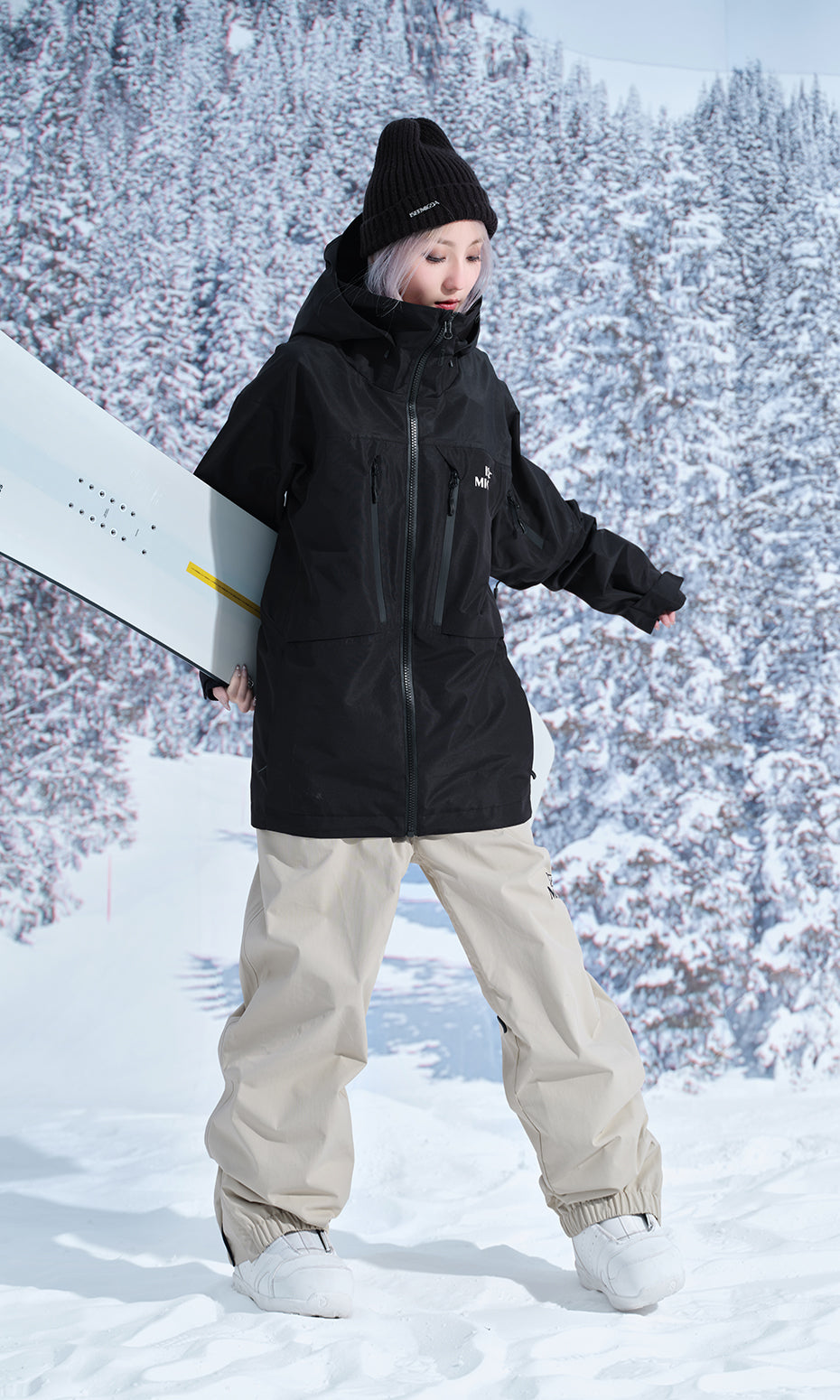 ISEE MIGGA Shadow Black Ski Wear