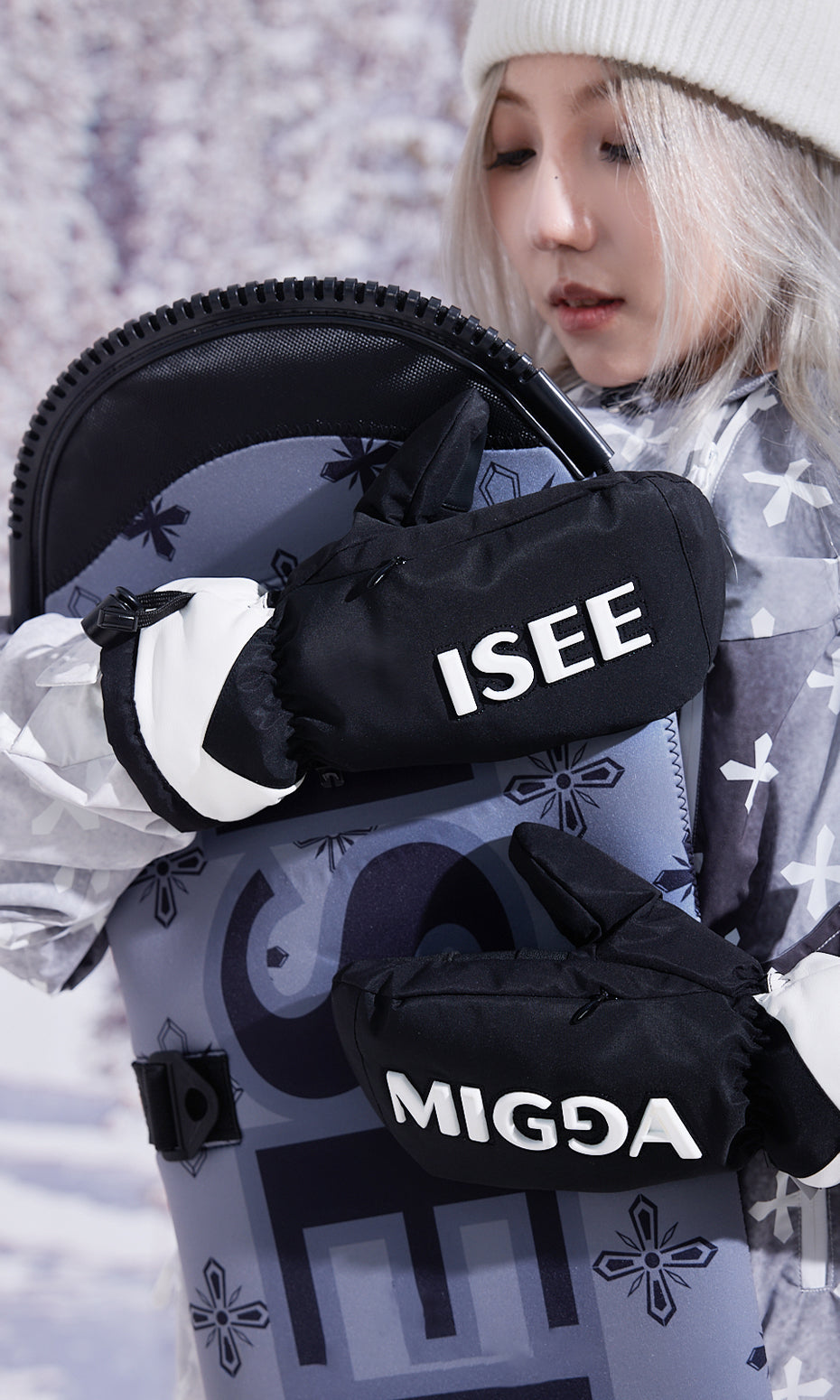 ISEE MIGGA 3D Logo Gloves