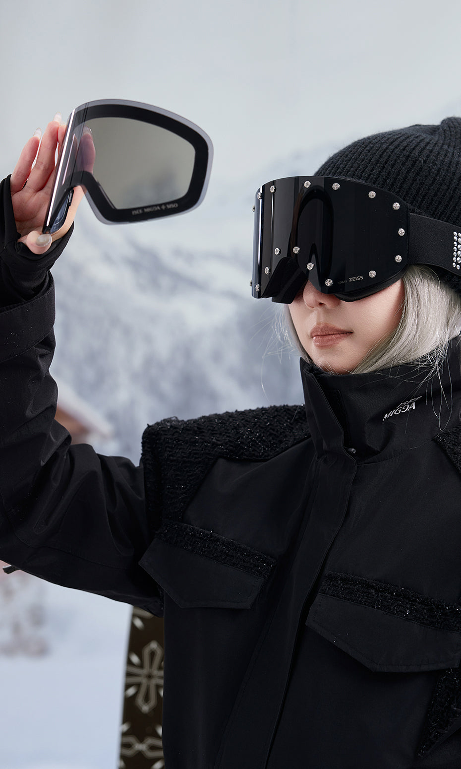 Zeiss rivet snøbriller