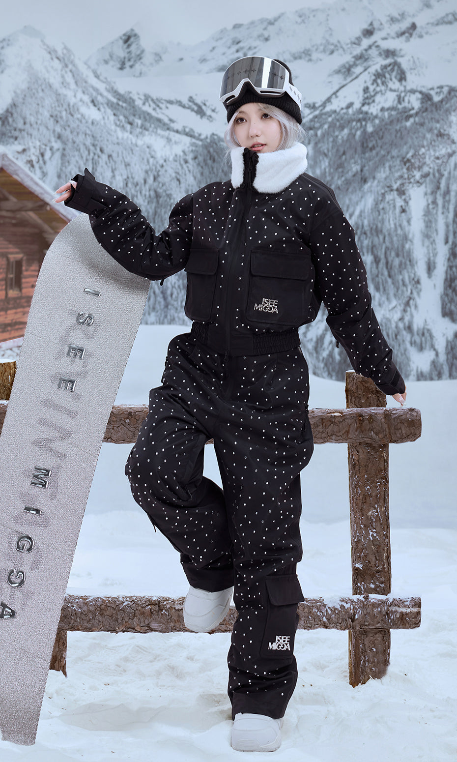 ISEE MIGGA Snowy Night Fairy Ski Suit