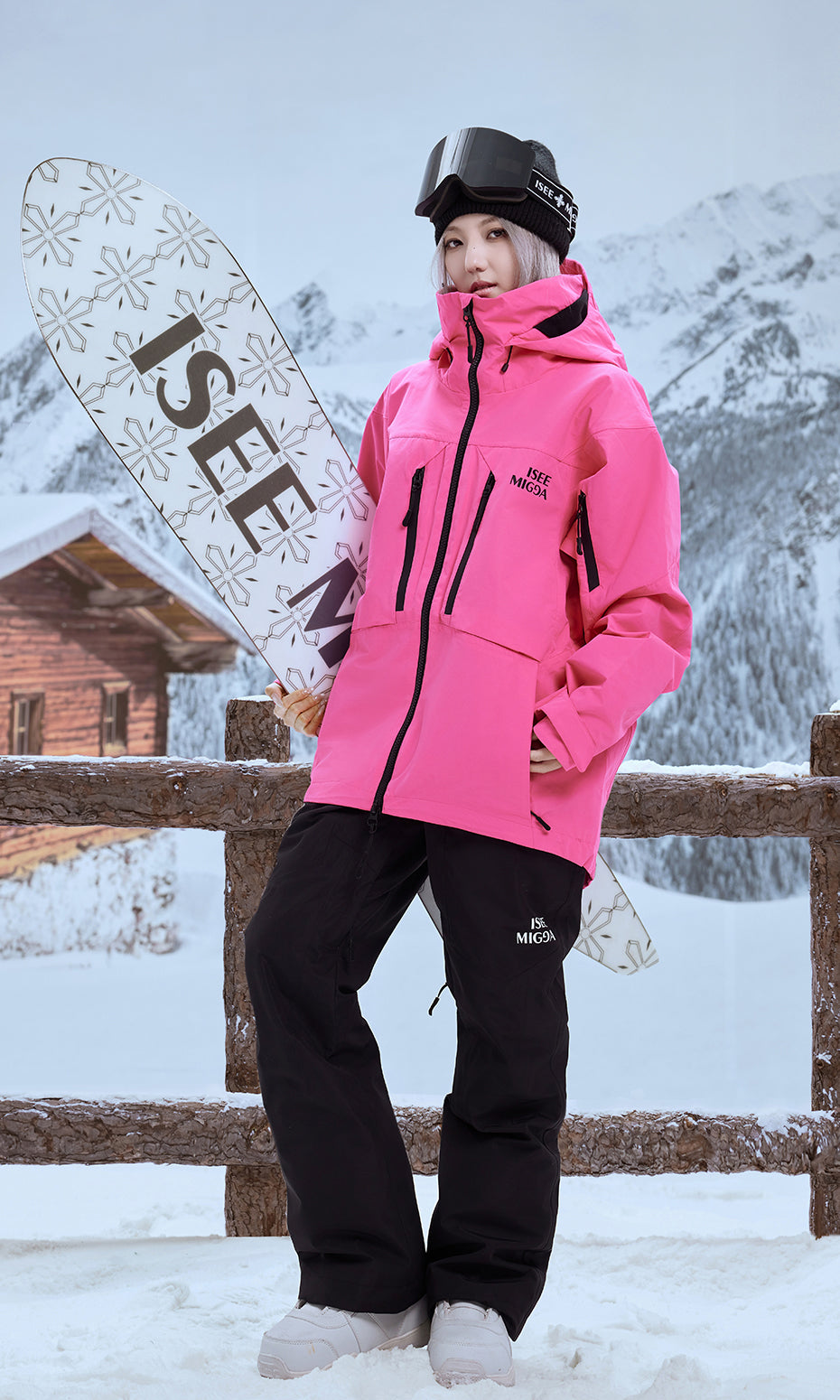 ISEE MIGGA Electric Rose Basic Ski Wear