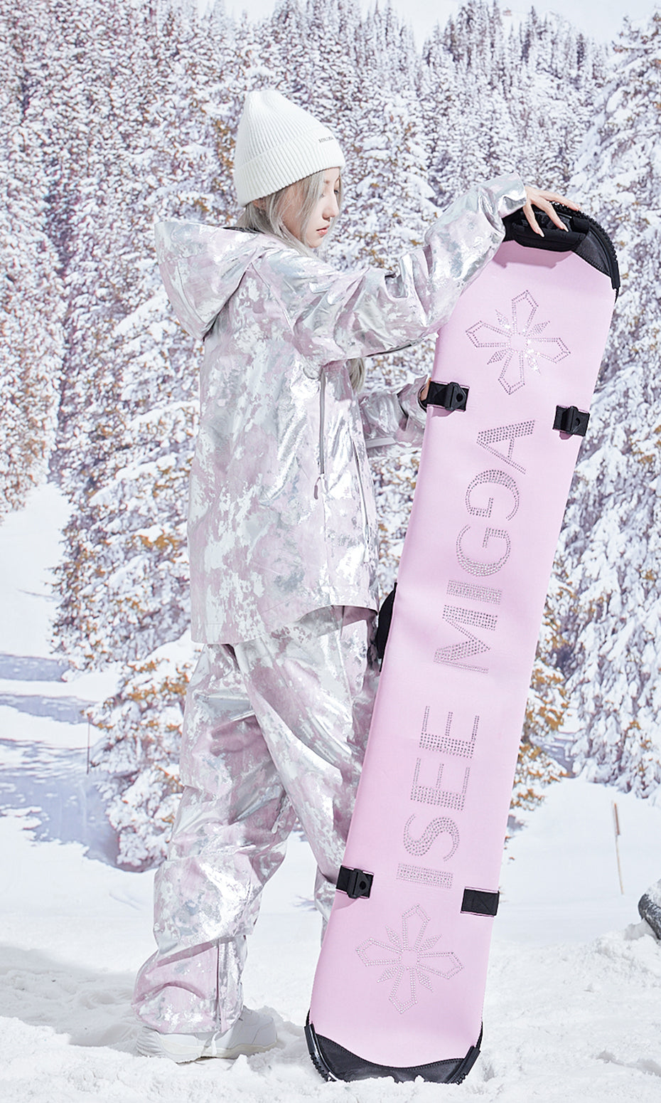 ISEE MIGGA Snowboard Travel Bags with Diamond