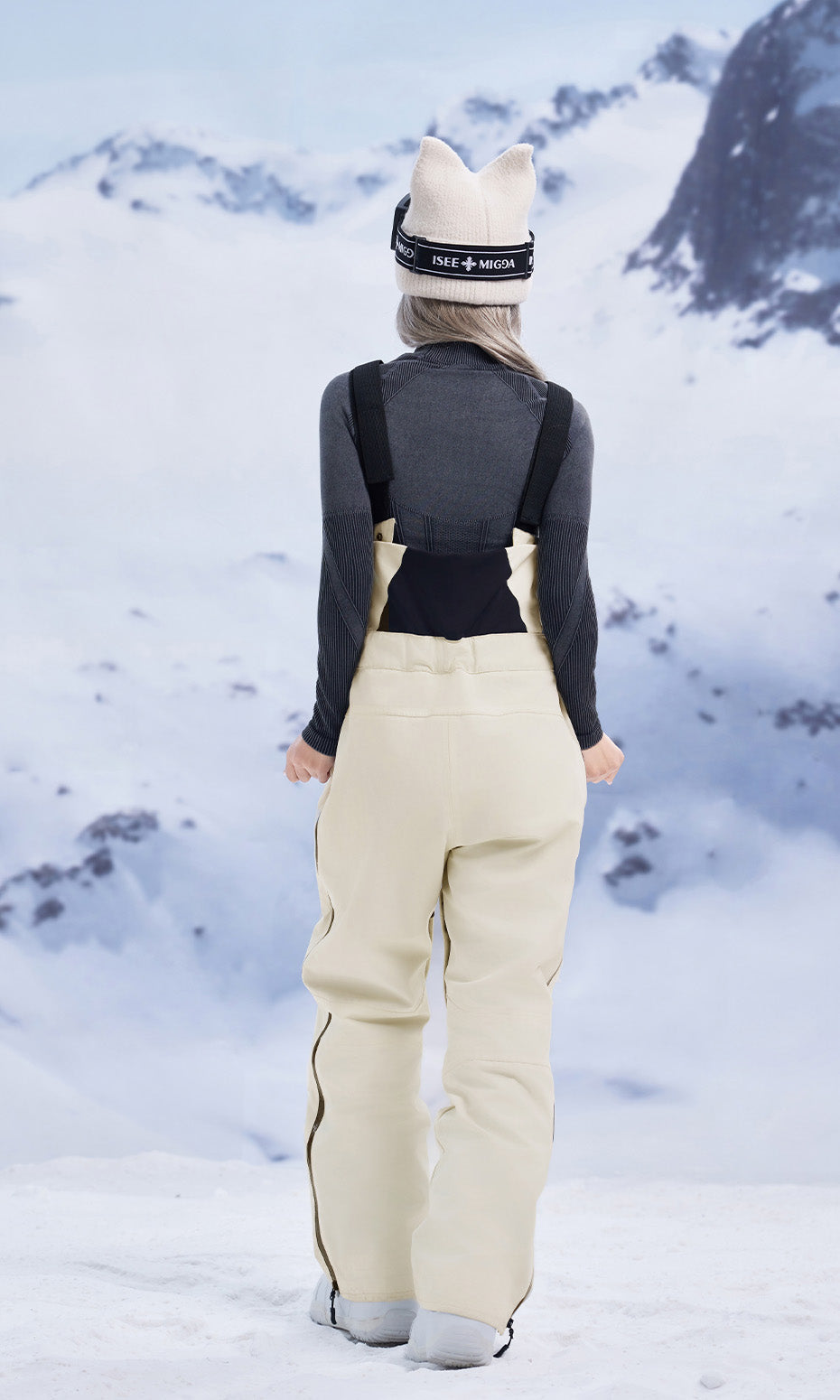 ISEE MIGGA Basic Coffee-Colored Basic Overalls