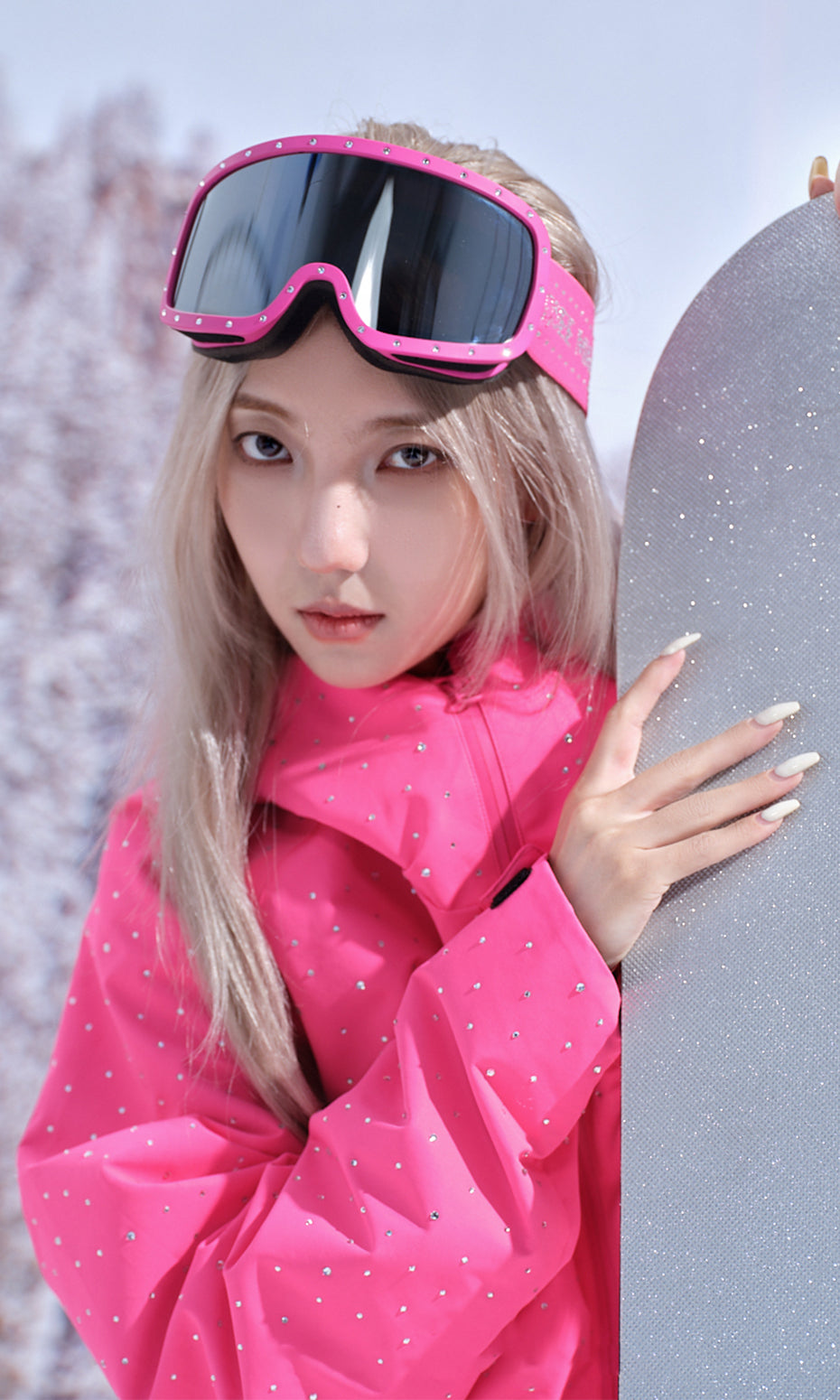 Diamant snøbriller