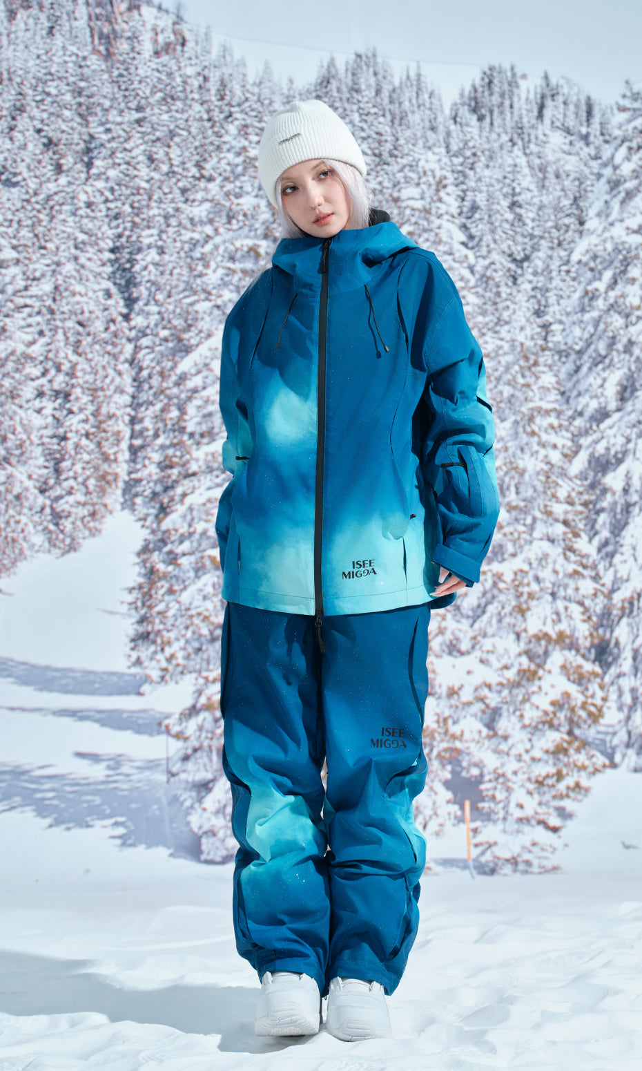 ISEE MIGGA Undersea Starry Sky Ski Suit